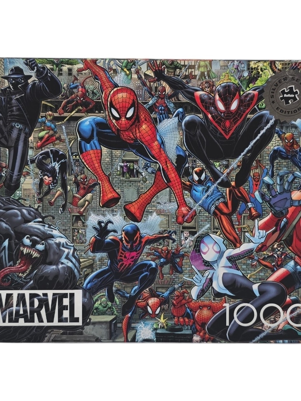 Marvel Spider-Verse Puzzle Art - Multi-ColorCardboard jigsaw puzzle